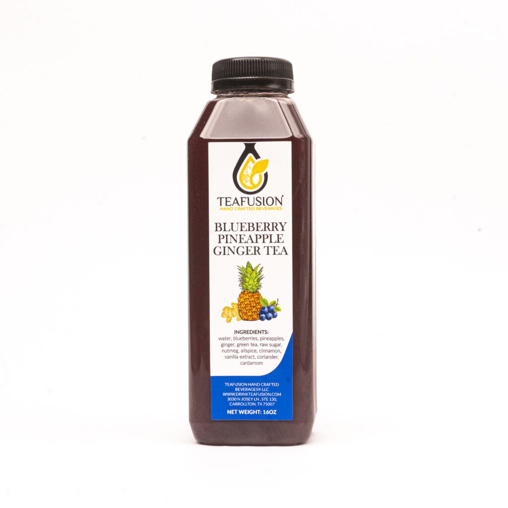 Blueberry Pineapple Ginger Tea